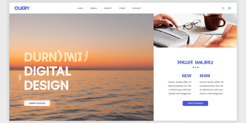 Landing page web-sayt namunasi