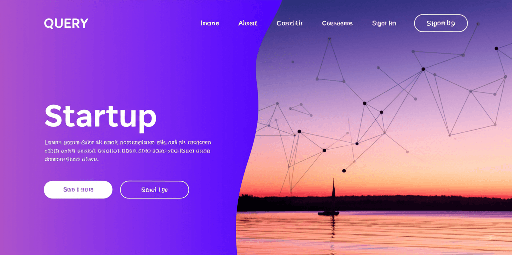 Startup web-sayt namunasi - Innosoft tomonidan ishlab chiqilgan innovatsion sayt